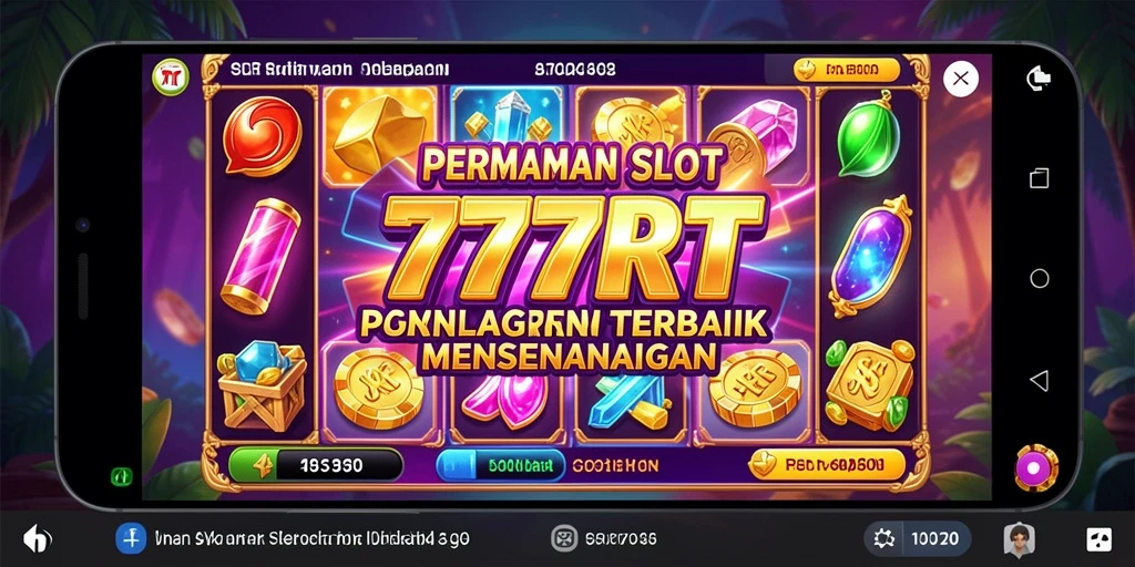 Gameplay mendebarkan dalam permainan slot 777RT.
