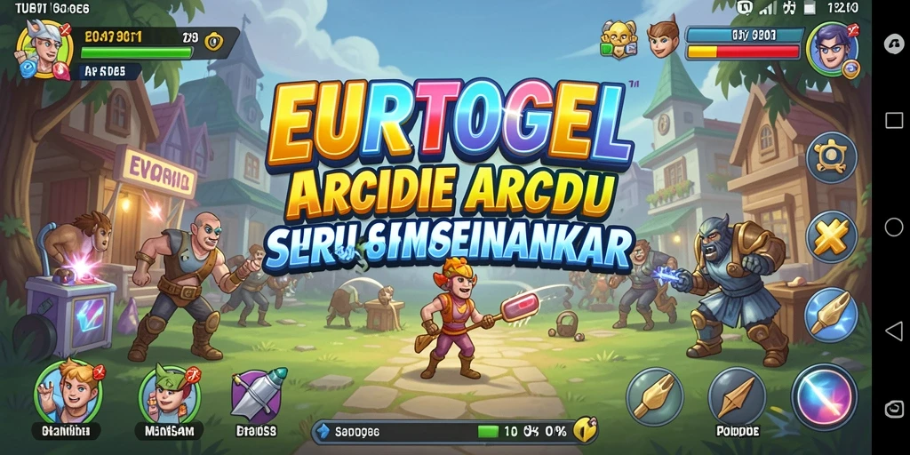 Screenshot menampilkan gameplay Arcade yang seru dan interaktif.