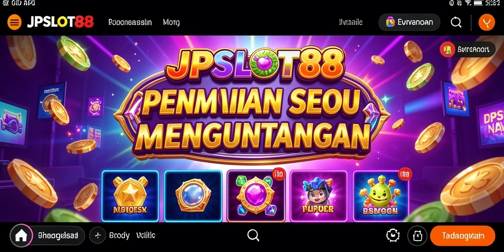 Screenshot gameplay JPSLOT88 yang menampilkan aksi seru permainan Slot.