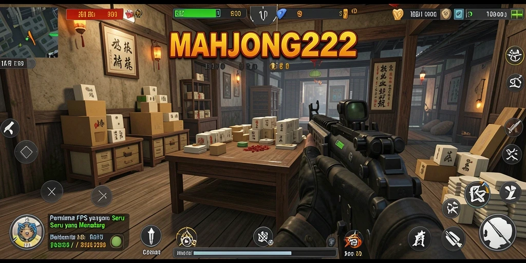 Gameplay seru dan intens dari MAHJONG222 dalam aksi.