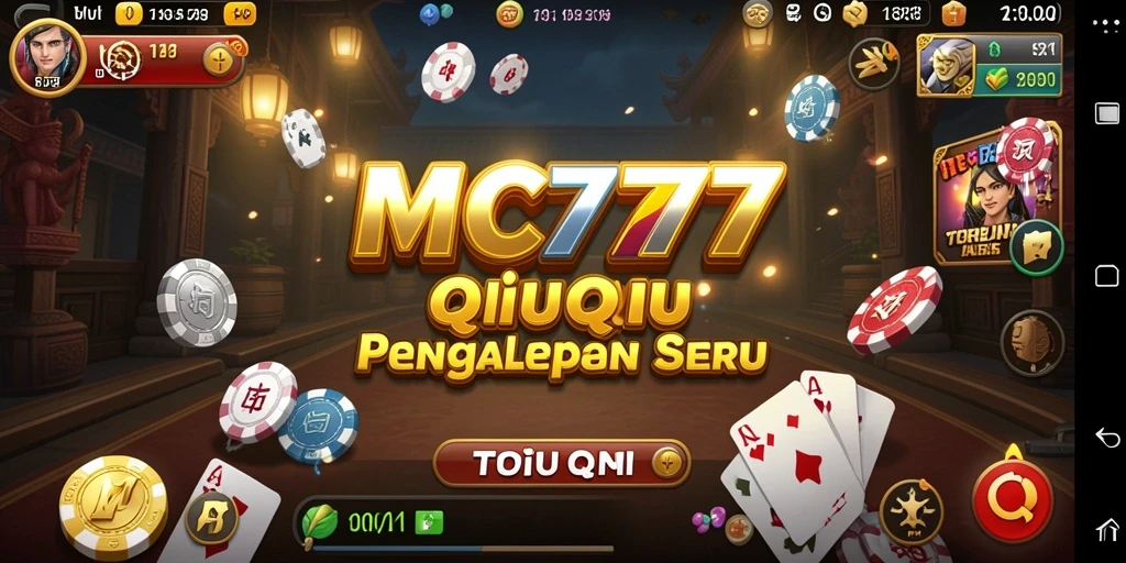 Gameplay seru QiuQiu di MC777 dengan grafis menarik.
