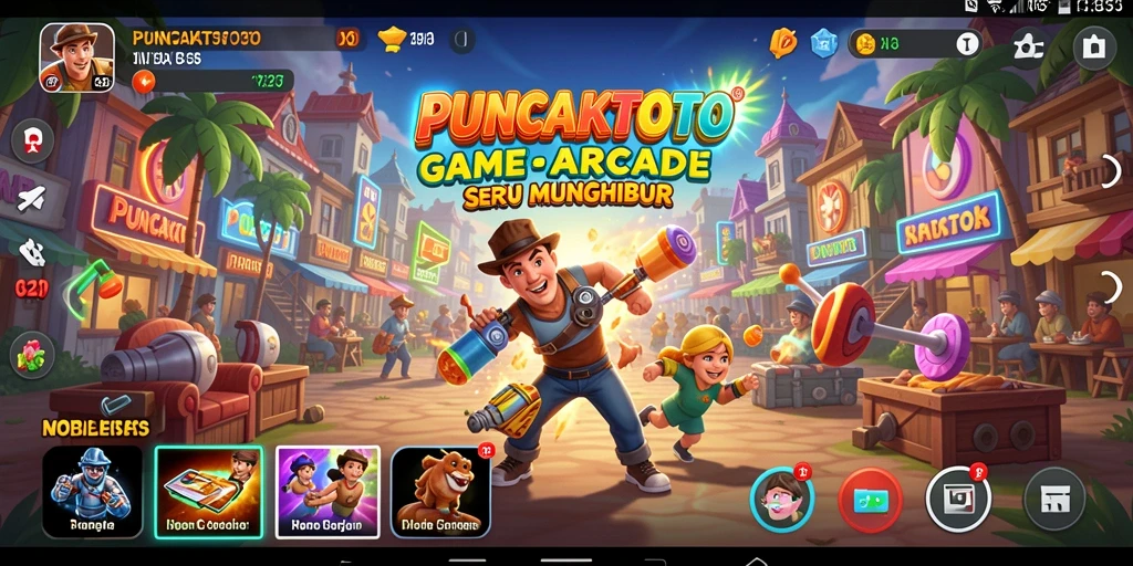 Tangkapan layar PUNCAKTOTO menampilkan gameplay seru dengan grafis yang memikat.