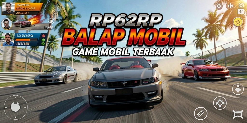 Tampilan gameplay seru dan menegangkan di RP62RP.