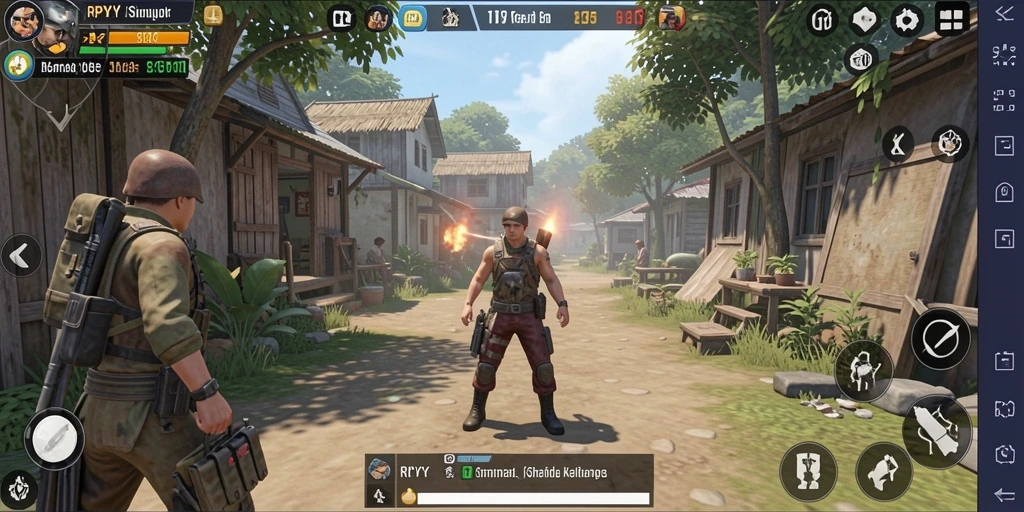 Tampilan hidup yang realistis dalam gameplay RPYYY.