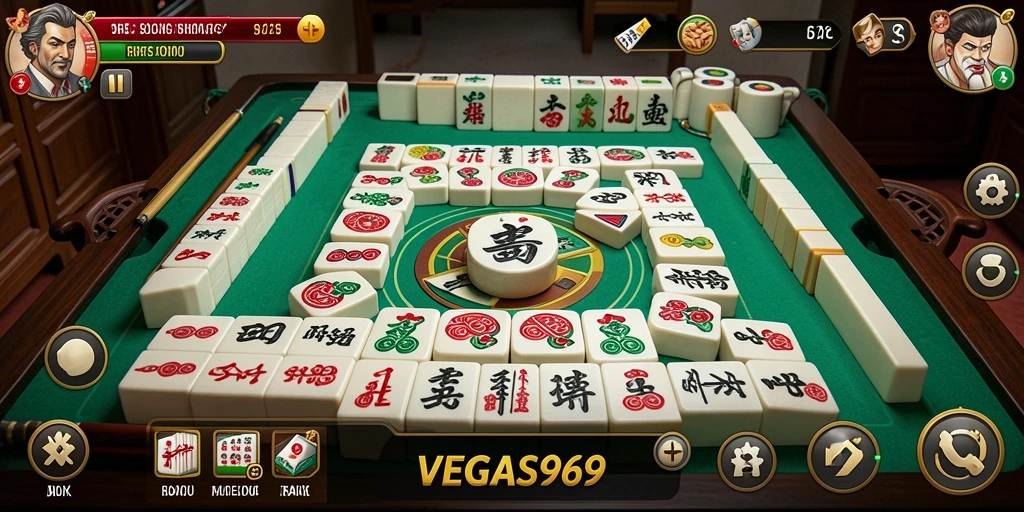Gameplay Mahjong yang seru dan menarik di VEGAS969.